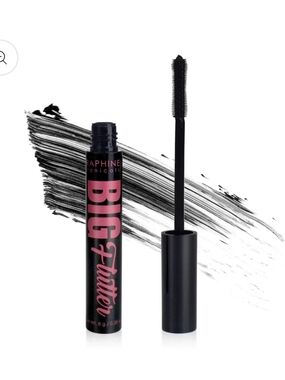 Seraphine Botanicals Big Flutter Waterproof Lifting Mascara Black